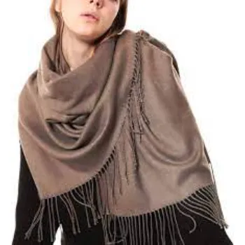 Womens Thick Soft Cashmere Wool Pashmina Shawl